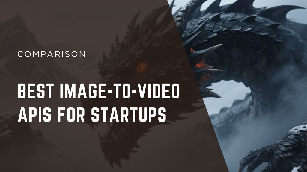 image-to-video AI APIs for startups converting images into short videos