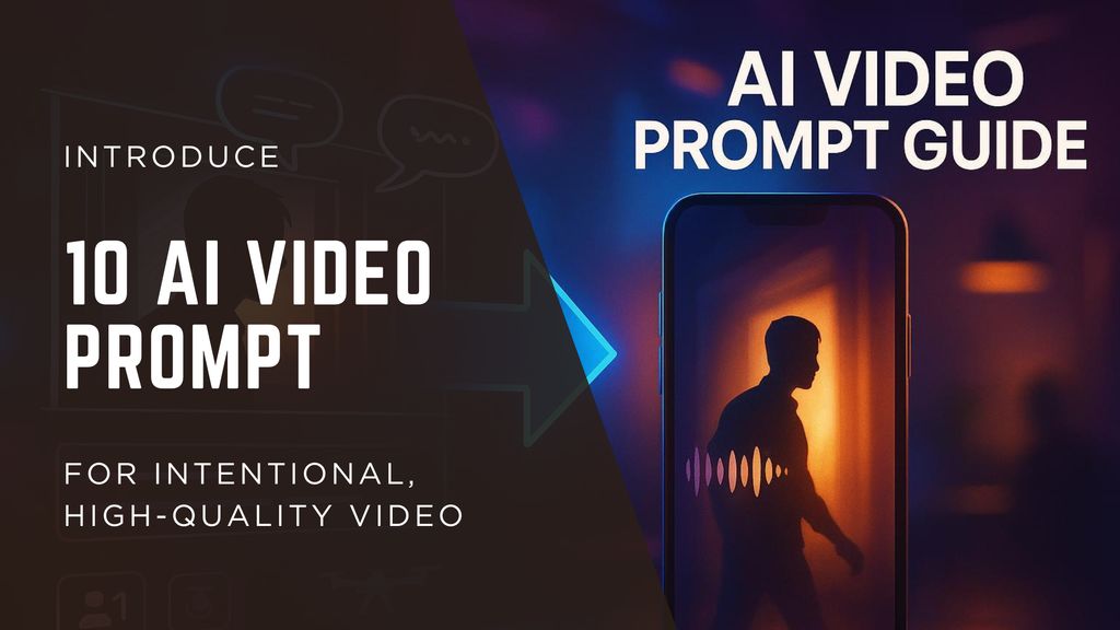 Realistic AI Video Prompting in 2026: 10 Prompt Pillars + 10 Examples (Hero Product, UGC Clip, Cinematic B-Roll...)