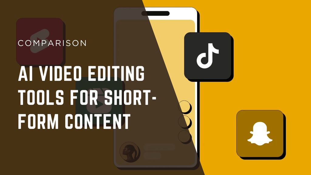 AI video editing tools for short-form content comparison