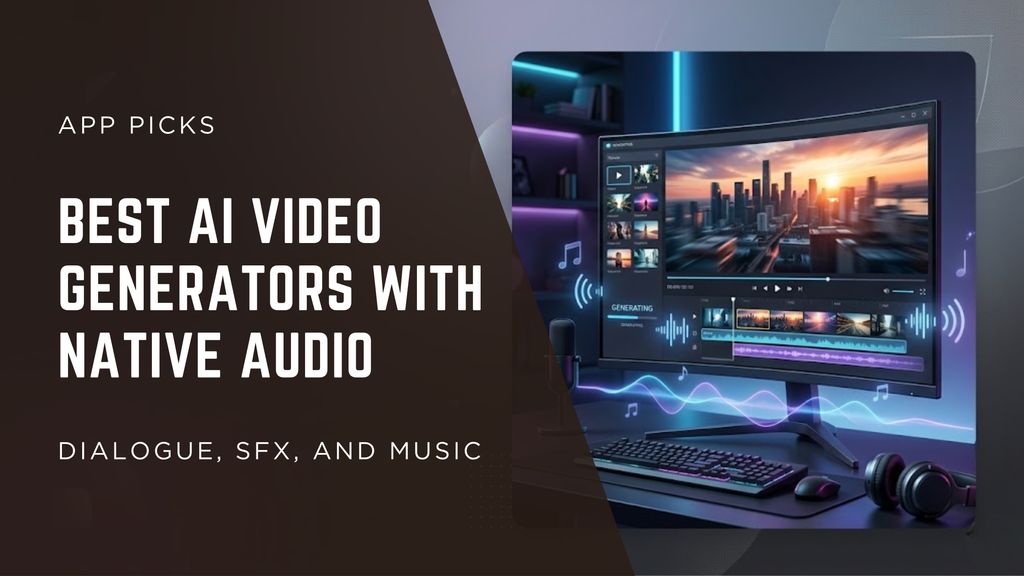 Best AI Video Generators With Native Audio