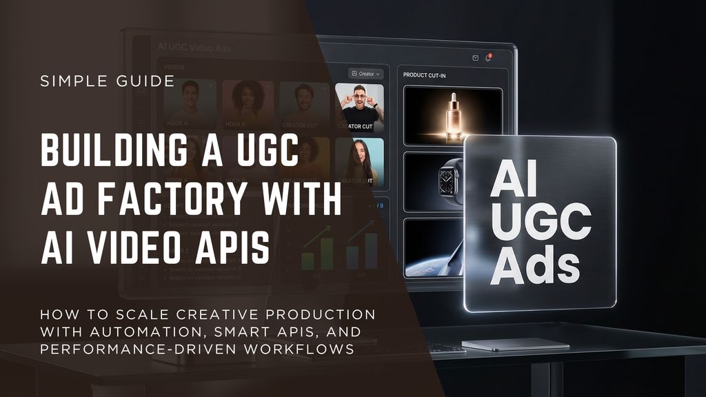 How to Scale Creative Production with Automation, Smart APIs, and Performance-Driven Workflows