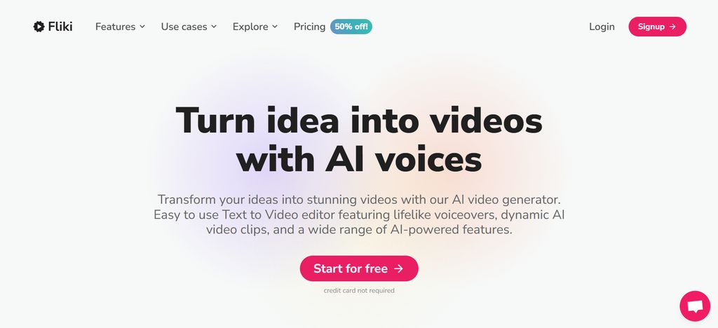 Fliki text-to-video AI converting scripts and blog posts into faceless YouTube videos with automated narration