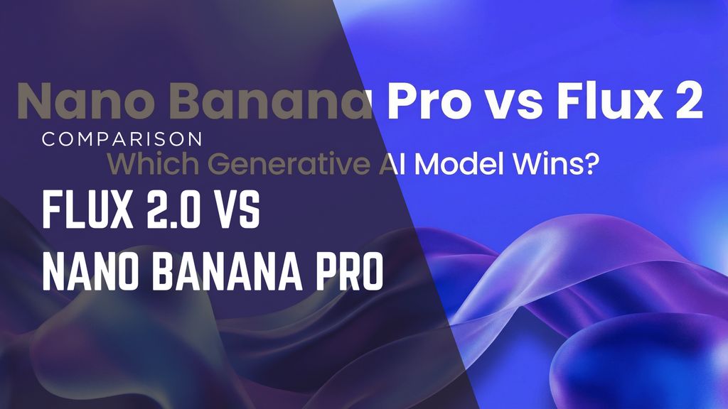 Side-by-side comparison of Flux.2 and Nano Banana Pro AI-generated images highlighting cinematic style versus logical accuracy