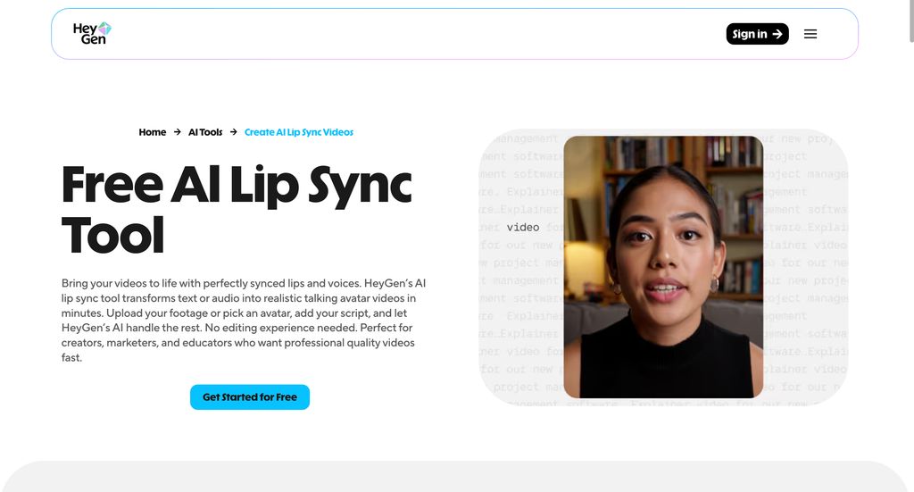 heygen lip