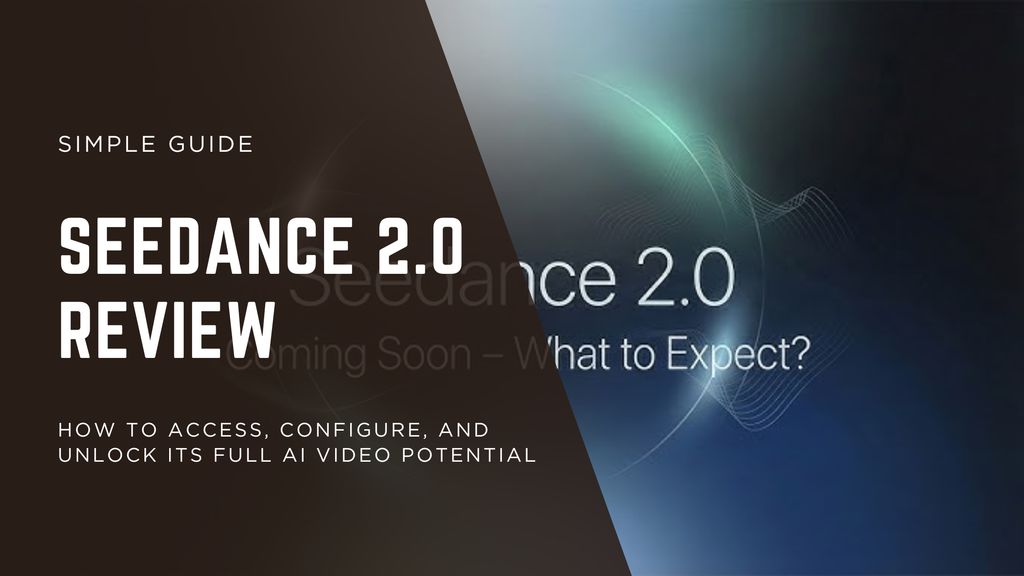 Seedance 2.0 AI video generation interface showing multi-modal input and cinematic output preview